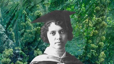 Cô gái da màu đóng góp lớn trong điều trị bệnh phong