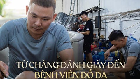 Chàng trai vừa học trường Báo vừa đi đánh giày, 10 năm sau mở xưởng đồ da cho những “anh em đường phố” làm lại cuộc đời
