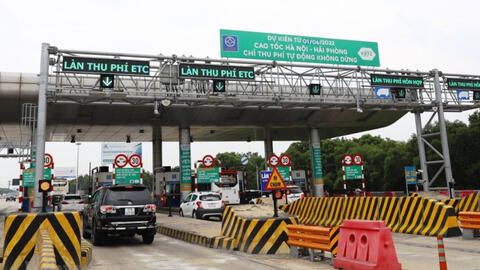 Xử phạt xe chưa dán thẻ thu phí không dừng vào cao tốc Hà Nội - Hải Phòng: vẫn còn nhiều bất cập