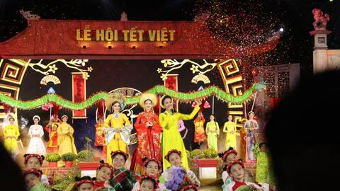 Những hình ảnh đặc sắc của Tết Việt 2024