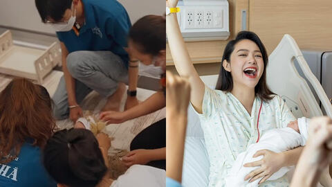 Quý tử nhà Minh Hằng chưa đầy 1 tháng tuổi đã được mẹ cho làm điều đặc biệt