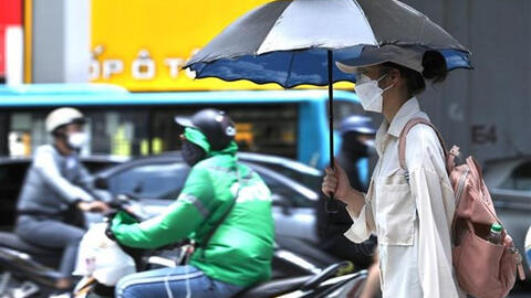 Từ ngày 24/4, tình trạng nắng nóng ở khu vực Nam Bộ sẽ dịu dần