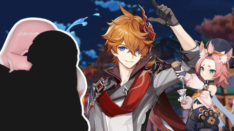 Ngâm mình trong nước quay Genshin, nữ streamer "ẵm trọn" cặp bài trùng 5 sao