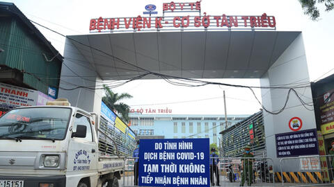 Bệnh viện K ghi nhận 10 ca dương tính Covid-19