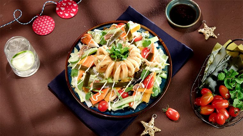 Món ngon mỗi ngày: Salad mực ống rong biển