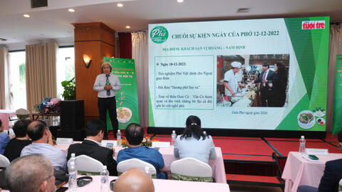 "Ngày của phở 12-12" tôn vinh tinh hoa phở Việt Nam