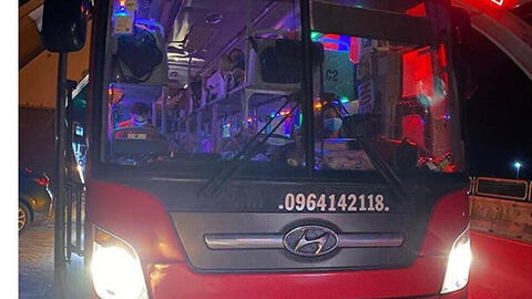 Hà Tĩnh cách ly hơn 30 người trên xe khách từ Bình Dương về