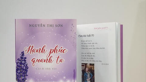 Có gì trong cuốn sách thơ Hạnh phúc quanh ta của một nữ doanh nhân