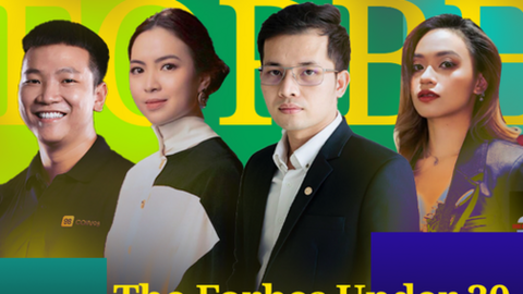 5 người Việt Nam được Forbes Under 30 châu Á vinh danh là ai?