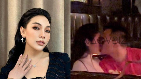 Chồng cũ Diệp Lâm Anh lộ ảnh hôn đắm đuối gái lạ trong bar, Quỳnh Thư phản ứng ra sao?