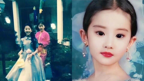 Những bức ảnh hé lộ gia thế trâm anh thế phiệt của Lưu Diệc Phi: Từ bé đã mặc váy Dior, dùng máy tính xách tay