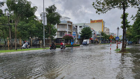Thời tiết ngày 8/10: Đà Nẵng đến Phú Yên có mưa to đến rất to