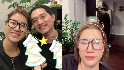 Lần đầu tiên sau khi sang Mỹ định cư, Trang Trần than thở vì chồng mắc một "căn bệnh"