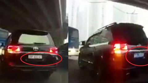 Xử lý nghiêm các trường hợp gắn biển số giả, thay biển số