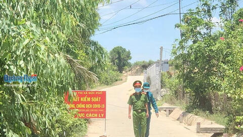 Giãn cách xã hội toàn TP Quảng Ngãi từ 0h ngày 29/6