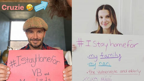 Sao quốc tế kêu gọi mọi người "hãy ở nhà" để phòng dịch bệnh