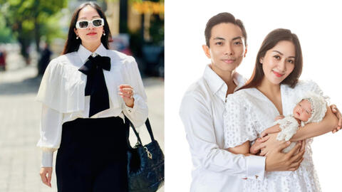 Khánh Thi tăng 10kg sau khi sinh Lisa, Phan Hiển nói một câu ấm lòng