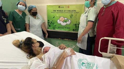 Công dân thứ 8 tỷ của thế giới là một bé gái người Philippines