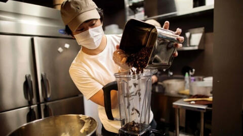 Chàng đầu bếp Nhật với niềm đam mê chế biến các món ăn từ... côn trùng