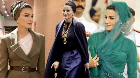 Hoàng hậu Qatar và gu thời trang khí chất, sang chảnh