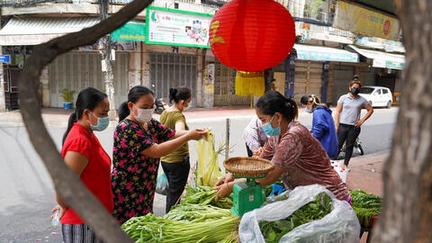 Campuchia ghi nhận số ca nhiễm mới cao kỷ lục
