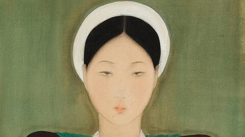 Tranh 'Phụ nữ Việt Nam' của họa sĩ Lê Phổ được bán giá 780.000 đôla Singapore