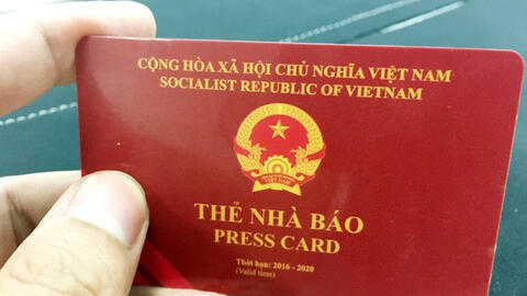 Bộ Thông tin và Truyền thông công bố mẫu thẻ nhà báo kỳ hạn 2021-2025