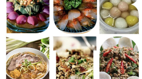 6 món ăn của Huế được vinh danh món ẩm thực tiêu biểu Việt Nam