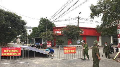 Hải Dương phong tỏa toàn huyện Cẩm Giàng kể từ 18h ngày 5/2