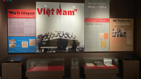 Bức tranh toàn cảnh về báo chí Việt Nam trong Bảo tàng Báo chí Việt Nam