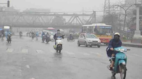 Trời trở gió, Hà Nội có mưa dông