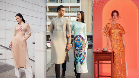 4 xu hướng áo dài Tết được yêu thích nhất năm 2020