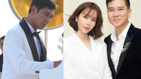 Sau tin chia tay với Lưu Hương Giang, Hồ Hoài Anh gây chú ý khi lộ diện tại đám cưới Vân Hugo