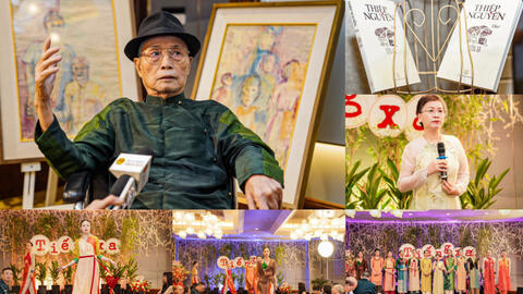 NTK Xuân Thu ra mắt tập thơ "tiếng xa" tri ân cha mình