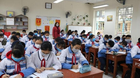 Bộ GD-ĐT: Khẩn trương, cương quyết cho học sinh trở lại trường sau nghỉ Tết
