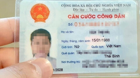 Bộ Công an lấy ý kiến về mẫu thẻ căn cước mới có tiếng Việt và tiếng Anh