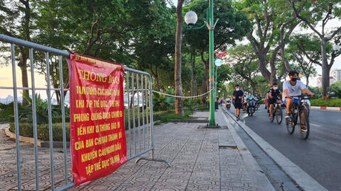 Hà Nội tạm dừng thể dục, thể thao ngoài trời từ 18 giờ ngày 8/7