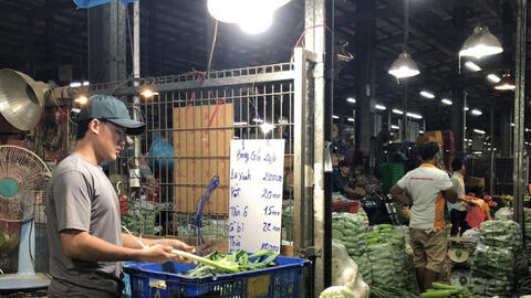 TP HCM siết chặt vệ sinh an toàn thực phẩm tại chợ truyền thống