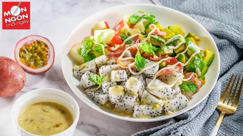 Món ngon mỗi ngày: Salad thanh long chanh dây