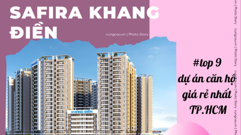 Top 9 dự án căn hộ giá rẻ nhất TP.HCM năm 2020
