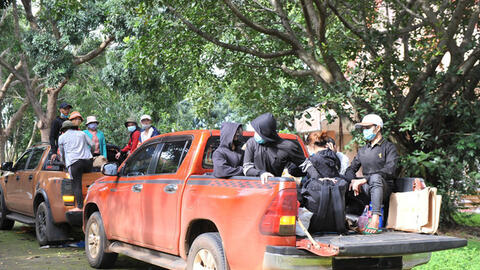 Thông tin đoàn hàng trăm người dân đi bộ qua Tây Nguyên là sai sự thật