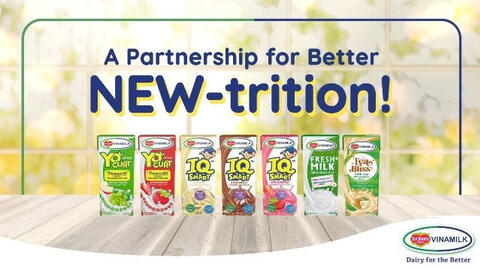 Liên doanh của Vinamilk tại Philippines ra mắt sản phẩm tại các chuỗi siêu thị lớn và kênh thương mại điện tử