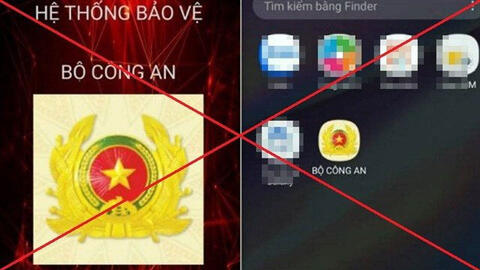 'Bốc hơi' hơn 6 tỷ đồng trong tài khoản vì cài ứng dụng giả mạo Bộ Công an