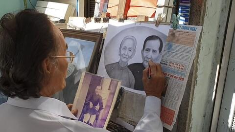 Chân dung người vẽ tranh truyền thần cuối cùng ở Sài Gòn