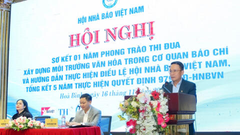 Đẩy mạnh phong trào thi đua xây dựng môi trường văn hóa trong cơ quan báo chí
