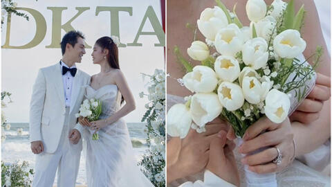 Hoa cầm tay của vợ chồng Đăng Khôi sau 10 năm "cưới lại" có ý nghĩa đặc biệt gì trong hành trình mới?