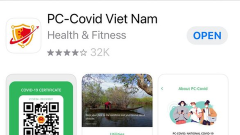 Người dùng đã có thể cài đặt ứng dụng chống dịch PC-COVID