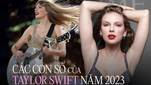 Vì sao nói Taylor Swift thống trị năm 2023: Cứ nhìn vào loạt con số này là rõ!