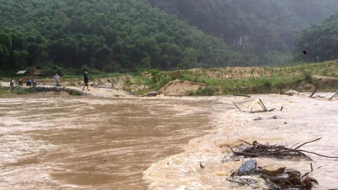 Mưa lớn cục bộ khả năng gây lũ quét, sạt lở đất ở vùng núi