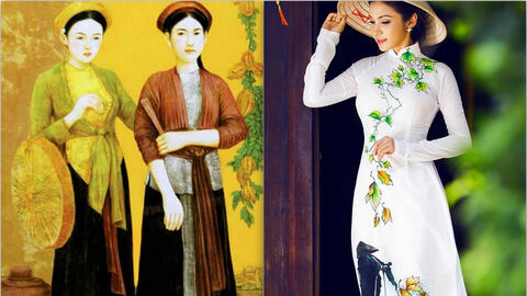 Áo dài Việt Nam biến chuyển qua các thời kỳ